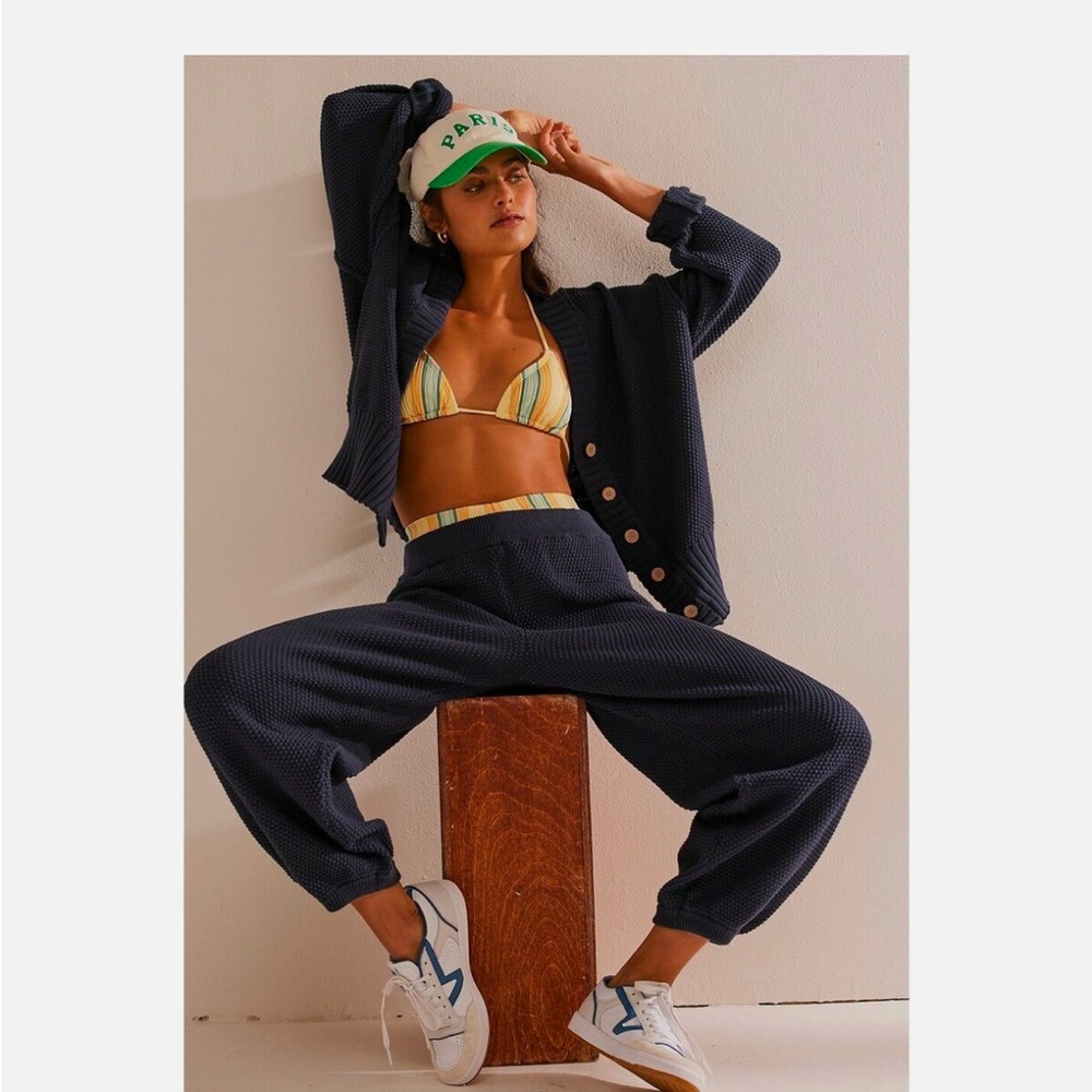 Free People Beach Hailee Knit Jogger Size Large